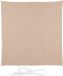 Merkloos Relaxdays Schaduwdoek 3,5 x 3,5 m Beige Vierkant Waterafstotend