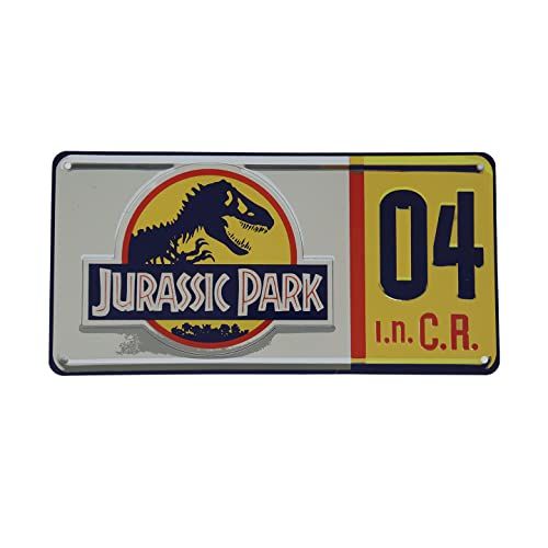 FaNaTtiK JURASSIC PARK - Réplique plaque minéralogique '9.1x2.5x12.5cm' - 5060662467226