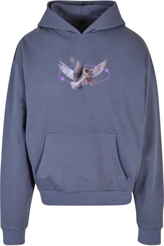 Mister Tee Viva La Liberte Hoodie - Blauw - Heren - Maat M