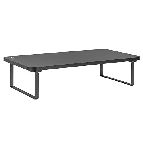 Maclean MC-933 Monitorstandaard 13-32 inch Schermverhoger Laptopstandaard Bureaubevestiging Schermstandaard tot 20 kg 50 x 26 x 12,2 cm