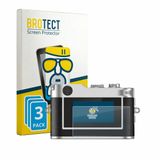 BROTECT - Screenprotector voor Rollei Mini Digital Camera - Folie Beschermfolie Beschermglas matte 3 Stuks