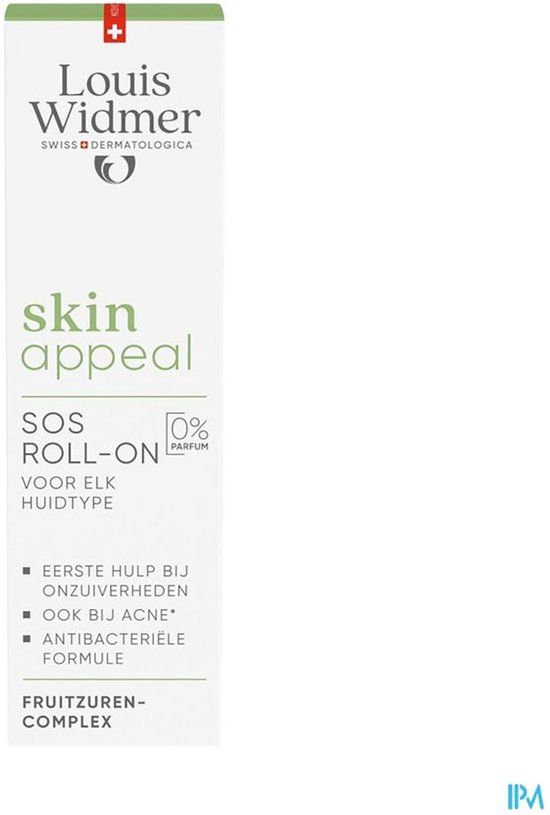 Louis Widmer Anti-Puistjes Roller Keratolytische Lotion 10 ml