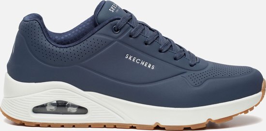 SKECHERS Uno Stand On Air Heren Sneakers - Blauw - Maat 40