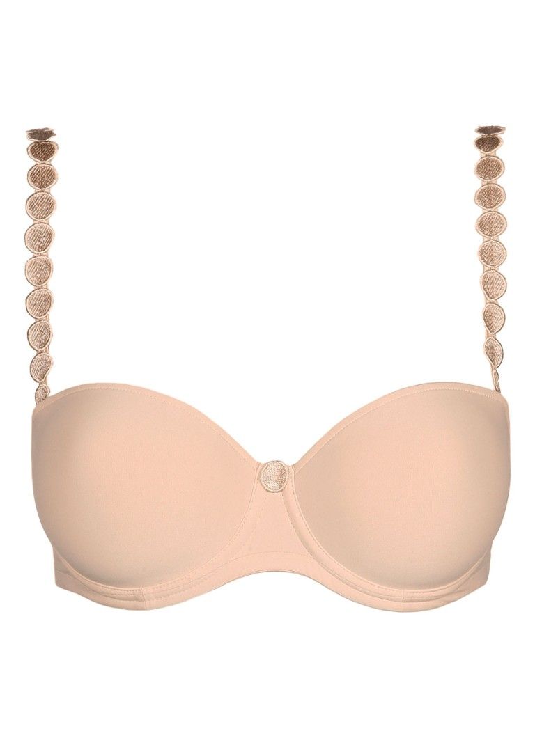 Marie Jo Tom Strapless BH met Broderie Applicatie
