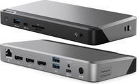 Alogic Universal Triple 4K Docking Station with 100W Power Delivery PRIME DX3 Dock