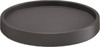 Merkloos / Sans marque Prosperplast Plantenonderzetter - 1x - rond - 27 cm - antraciet