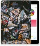 B2Ctelecom Apple iPad 9.7 2018 2017 Uniek Tablethoesje Badges