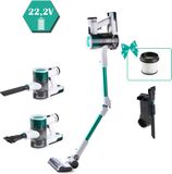 PRIMO PR510SV 3-in-1 Steelstofzuiger Draadloos - Wit/Groen