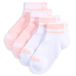 PUMA Lot de 2 paires de chaussettes 3/4 Enfant, Vêtements, Rose, 27-30