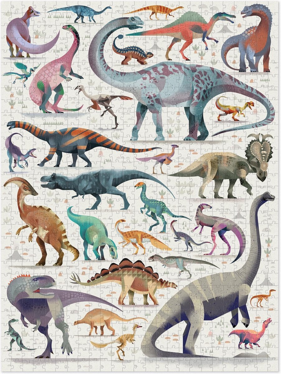 Crocodile Creek puzzel Dinosaurs 750 stks