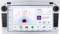Opel Autoradio met Bluetooth en CarPlay – Geschikt voor Opel Astra H/J (2004), Vectra, Vauxhall Antara, Zafira, Corsa C/D, Vivaro, Meriva, Veda – Compatibel met Apple en Android – Stereo-installatie met navigatie – 8 GB 128 GB – 7
