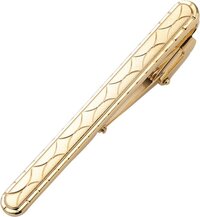 Fako Bijoux® - Dasspeld - Model Ernest - 61mm - Goudkleurig - Heren