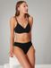 Schiesser Tai slip "95/5" serie dames zwart effen 4-pack