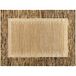 Tapis en coton, laine et jute 150 x 210 cm