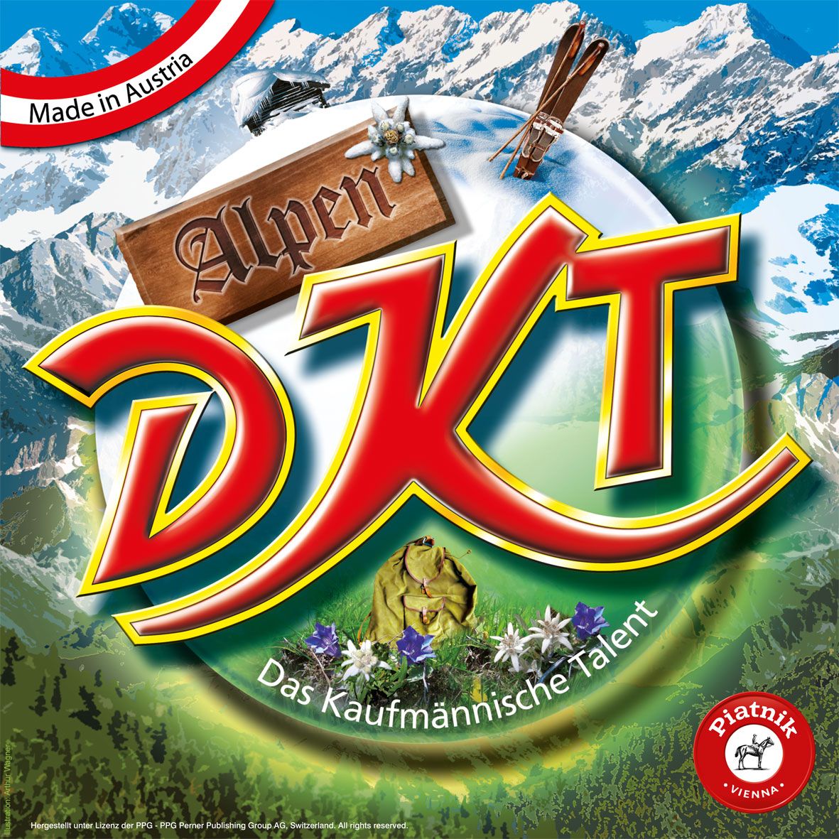 Piatnik DKT Alpen Bordspel - 630170