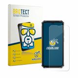 BROTECT AirGlass Glas Screenprotector compatibel met Oukitel G7 Transparant