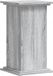 vidaXL Plantenstandaard - 33x33x60 cm - Bewerkt Hout - Grijs Sonoma Eiken