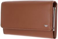 Golden Head Leren portemonnee Polo RFID Protect Damenbörse 2821 Cognac bruine