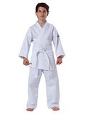 Kwon Unisex kindervechtsportpak karate basic pak, wit, 120 EU
