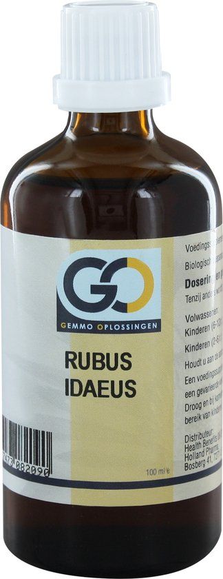 GO Gemmo Oplossingen GO Rubus idaeus bio 100 Milliliter