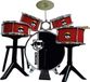 Reig Musicales Reig Drums Reig 717 Plastic 75 x 68 x 54 cm Rood