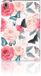 B2Ctelecom Étui pour Lenovo Tab M10 Plus 3rd Gen 10.6 pouce Housse Papillon Roses