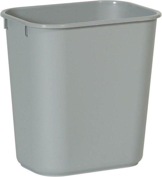 Rubbermaid Afvalbak - 12.9L - Grijs - Wandprullenbak