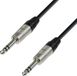 Adam Hall K4BVV0060 audio kabel 0,6 m 6.35mm Zwart