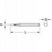 KS Tools Achthoekige extruder, Ø5mm, 120mm