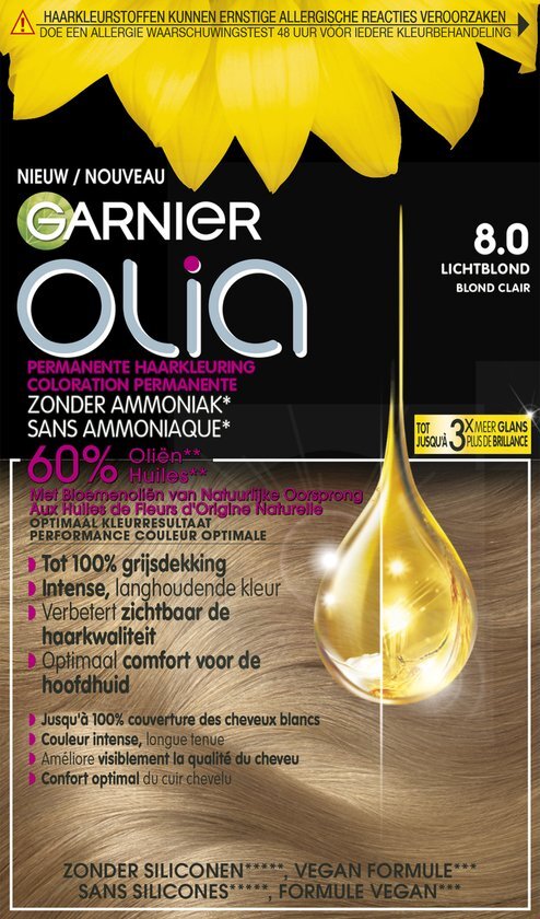 Garnier Olia 8.0 - Lichtblond - Haarverf