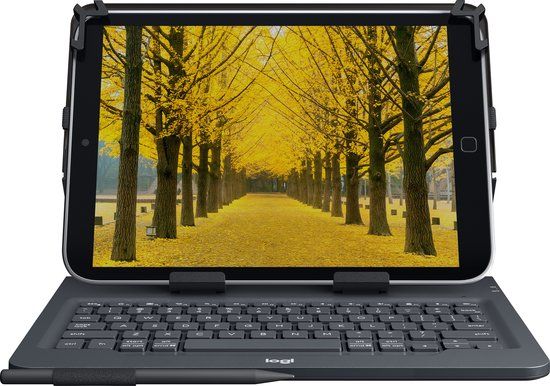 Logitech Universal Folio - Toetsenbord Case - AZERTY - Zwart