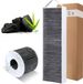 Merkloos 2 stuks actieve koolfilters voor afzuigkap - Geschikt voor Bora Pure/X Pure/S Pure - PUAKF filter accessoires - reservefilters