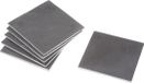 Secret de Gourmet Leisteen onderzetters - 12 stuks - 10 x 10 cm