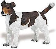 Safari Figurine Jack Russel Terrier 6,5 cm Brun/Blanc