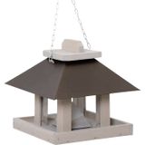 Vogelvoederhuis Luna afmetingen: 26x26x24 cm, grenen FSC 100%