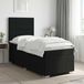 Maison Exclusive - Lit Boxspring avec matelas noir 90 x 200 cm tissu