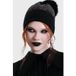 Killstar CATHEDRA SPIRES BOBBLE HAT - Gothic Beanie - Women - Black