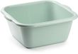 PLASTICFORTE Teiltje/Afwasbak - Vierkant - Kunststof - 25 Liter - 49 x 47 x 20 cm - Mintgroen