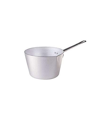 Pentole Agnelli Pot - Conische Vorm - 14 cm - Zilver/Zwart