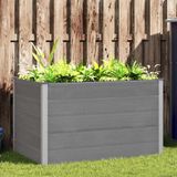 Maison Exclusive - Élévateur de jardin en bois composite, dimensions 150x100x91 cm, couleur gris