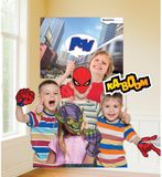 Amscan Spider-man Fotoprops 12 Stuks Multicolor
