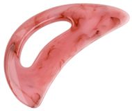 Merkloos Harshars Guasha massageapparaat gua sha roze - 22 x 16 cm