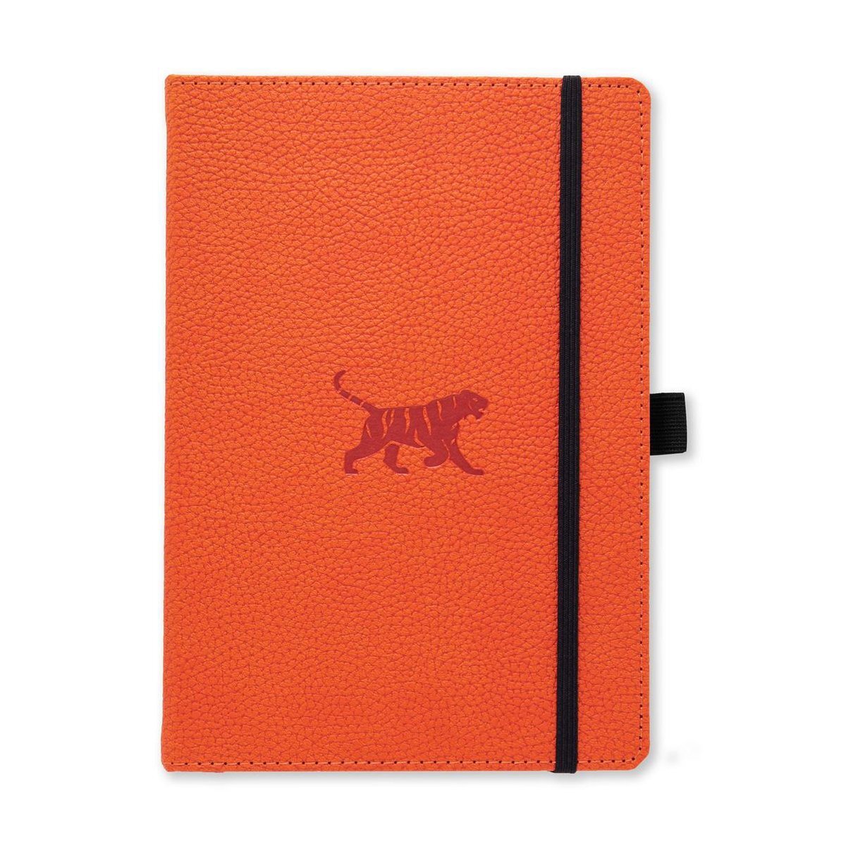 Dingbats Notebooks Dingbats A5+ Wildlife Orange Tiger Notebook - Dotted