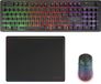 Mars Gaming MCPWXFR Toetsenbord Inclusief Muis Gamen RF Draadloos + USB AZERTY Frans Zwart