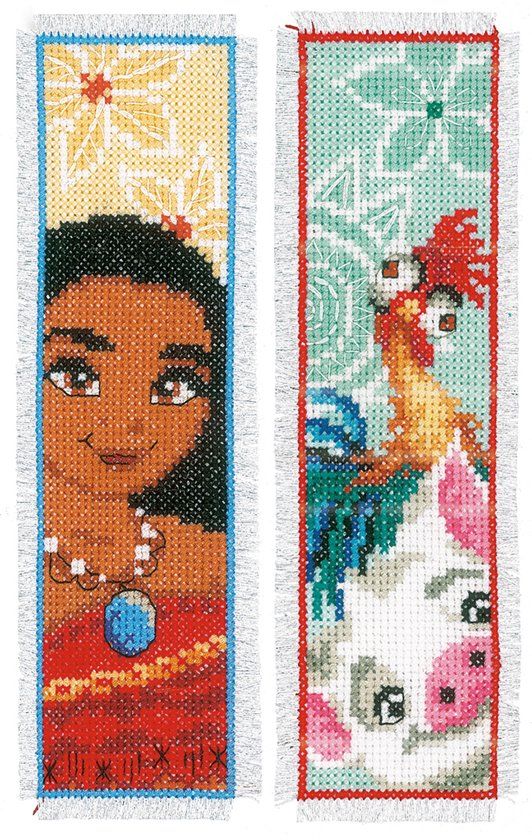 Vervaco Disney We are all voyagers set v 2 Bladwijzer kit