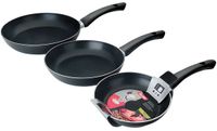 Ibili Indubasic Koekenpan Set 3-delig Zilver