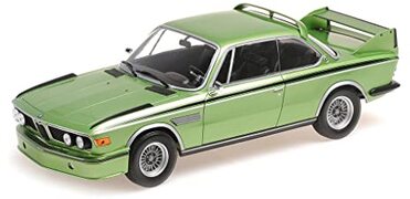 MINICHAMPS 155028132 - B-M-W 3,0 CSL Green 1973 - schaal 1:18 - collectiemodel