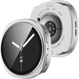 Merkloos Robuuste Hoes voor Smartwatch 40mm met Schermbescherming in Zilver