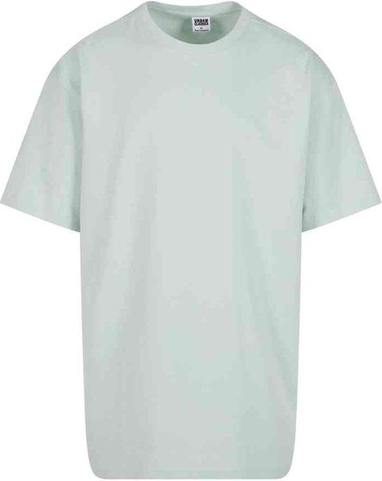 Urban Classics Heavy Oversized Heren T-shirt - Mintgroen - XL
