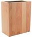 Bloc à couteaux - Porte-couteaux pour 20 couteaux - Bois de caoutchouc 22,5 cm - Vertical